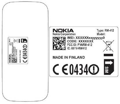 Nokia Victoria (RM-412)