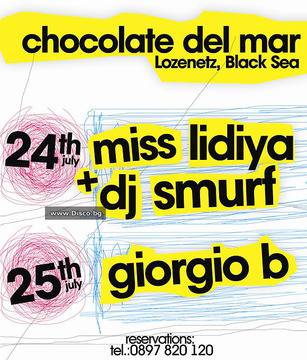 :: Club CHOCOLATE DEL MAR Lozenetz presents Party with DJane MISS LIDIYA & DJ SMURF 24.07.2009 :: Bulgarian Disco Party Pics...