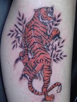 Татуировки с тигър