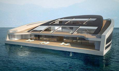 Meet the yacht that doubles as an island