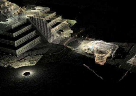 Откриха 100-метров тунел под пирамида в Мексико