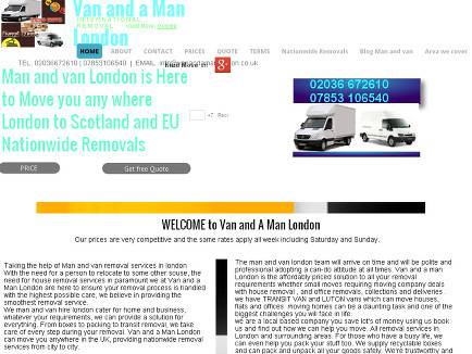 Van and a Man London