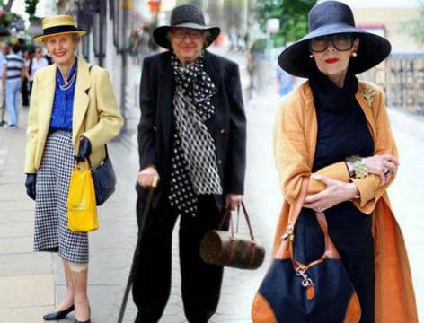 Модни съвети от елегантни баби