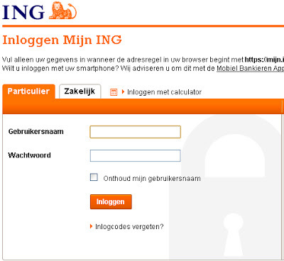 Ingbank Inloggen