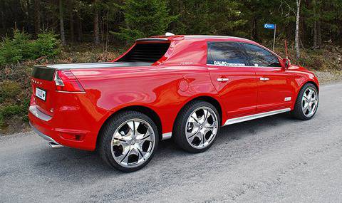 Продава се шестколесен пикап Volvo