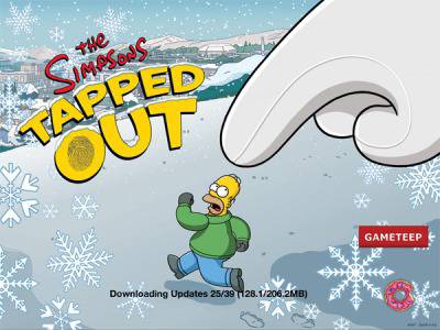 The Simpsons: Tapped Out с ъпдейт за Коледа