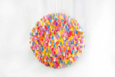 Вкусна лампа за Коледа (снимки)