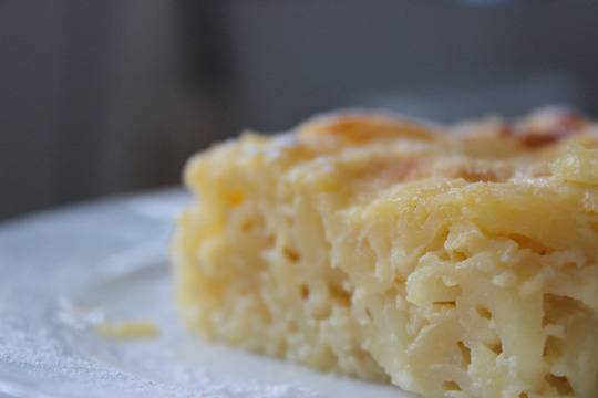 Макарони със сирене на фурна