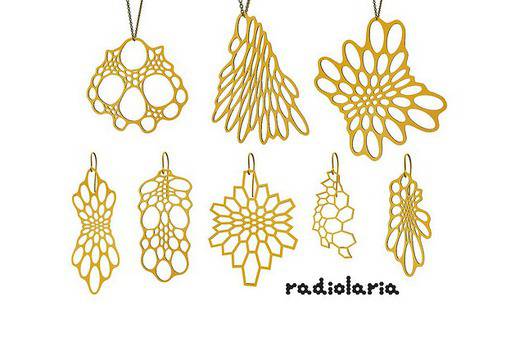Станете дизайнер на бижута с Radiolaria