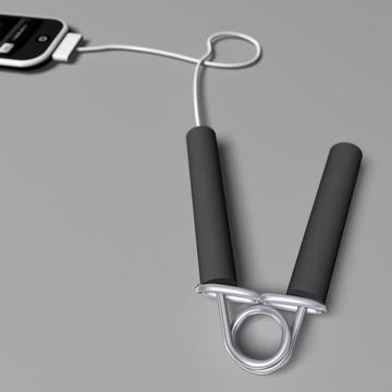 iPhone зарядно от тренажор за китки