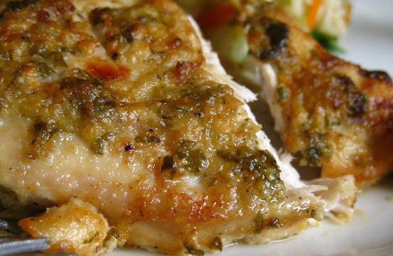 Пилешко филе с лимонова коричка