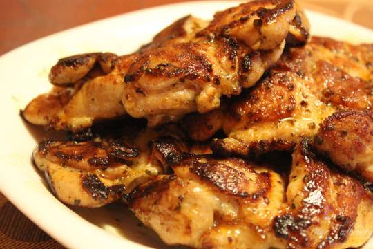 Пилешки пържоли със соев сос