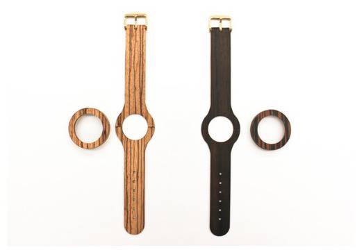 Елегантен часовник от дърво