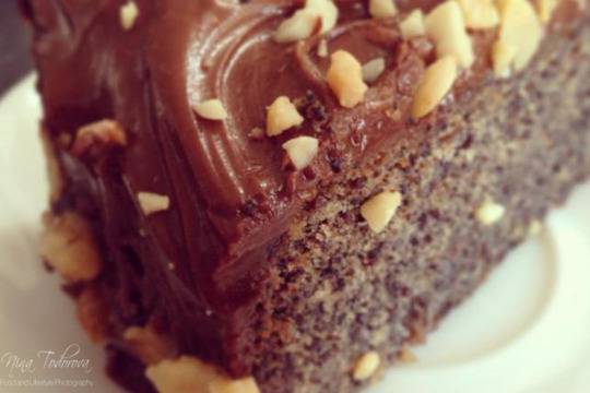 Торта с маково семе