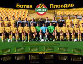 Календарът на Ботев (Пловдив) за 2013-а година (снимка)