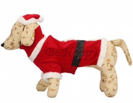 НАЛИЧНО Дрешки за куче – Коледен костюм