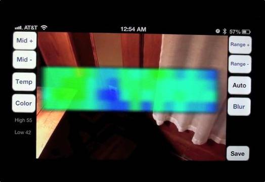 Достъпна инфрачервена камера за смартфон