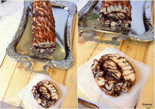 Kokona: Marble Twist Roll/ Мраморно руло