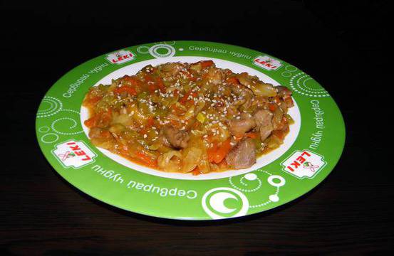 ПИЛЕШКО ФИЛЕ СЪС ЗЕЛЕНЧУЦИ ПО КИТАЙСКИ