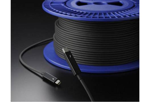 Първият в света оптичен кабел Thunderbolt получи сертификат