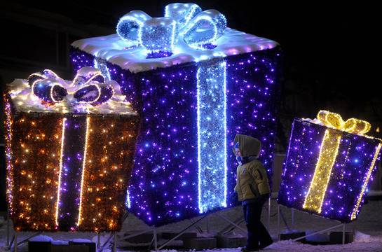 Най-красивите новогодишни светлини