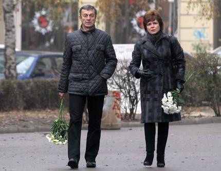 Футболният елит изпрати съпругата на Ангел Бончев