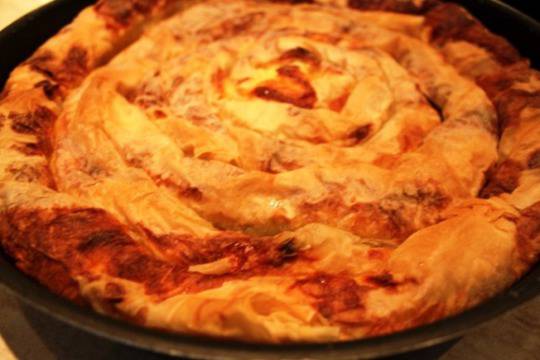 Новогодишна био баница с късмети