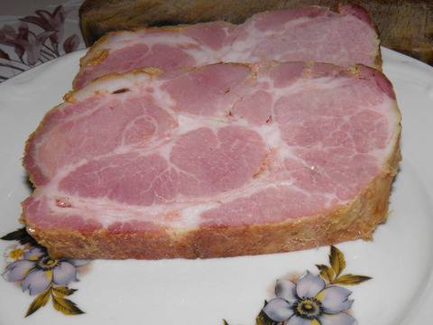 Свински врат на фурна