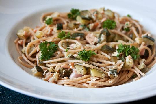 Спагети с тиквички