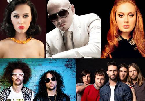 10-те най-големи хита на 2012 г. според Billboard