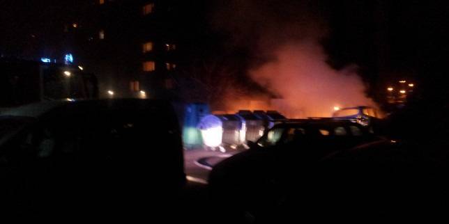 Запалиха кола в столичния квартал „Младост“