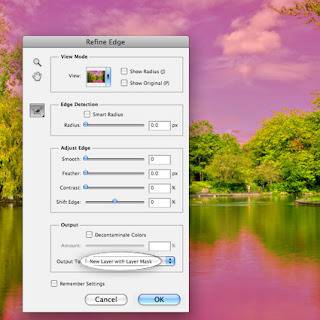 Уроци на фотошоп, GIMP: Луна в езерото photshop ефект