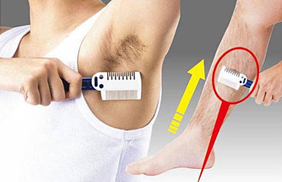 Магическо гребенче за твърде космати мъже