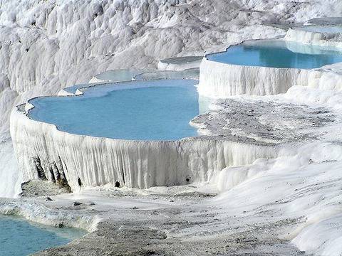 Памуккале – памуковия замък на Турция (Pamukkale)