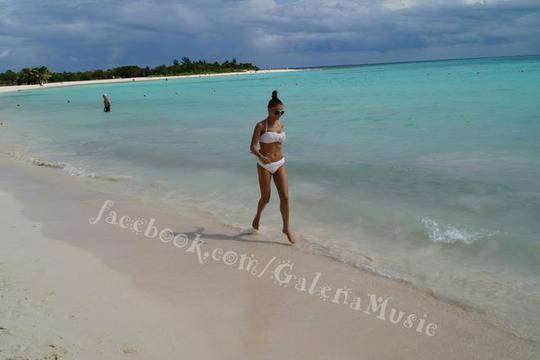 Галена на почивка в Мексико