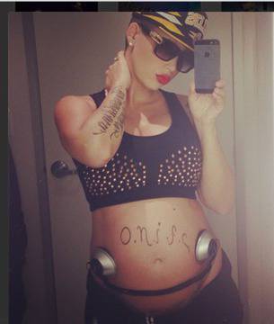 Амбър Роуз и дневникът на една бременна