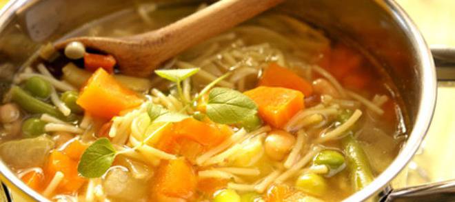 Зеленчукова супа с ароматни подправки