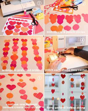 Висяща украса за прозорец за Свети Валентин