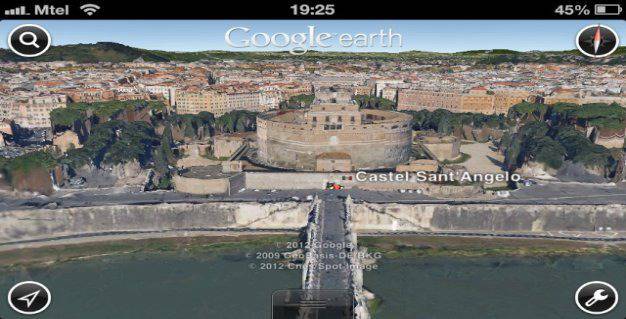 Google Earth обновен за iOS и Android