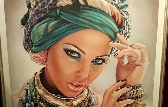 Уникално! Портрет на Николета ПОДЛУДИ Фейсбук!