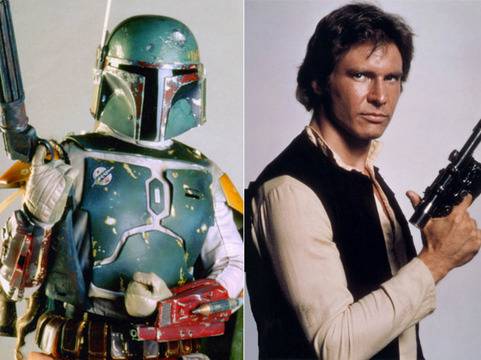 Хан Соло и Боба Фет са първите Star Wars герои със самостоятелни филми