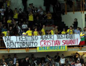 Феновете на Тренто със страхотен жест към Кристиан Савани