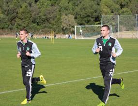 Иван Стоянов и Минев въртят обиколки, Бадема отново не тренира