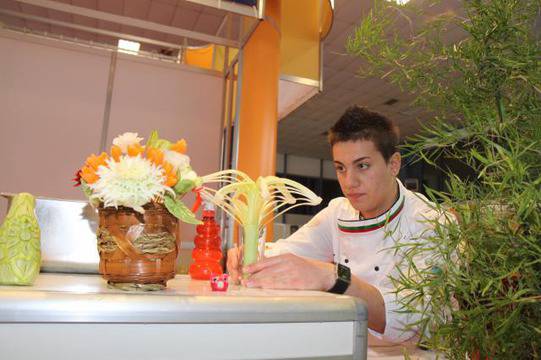 Сладкиши с етерични масла на Фудтех 2013