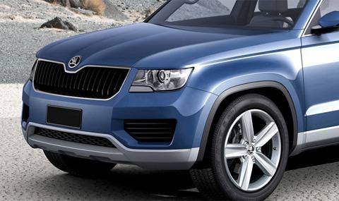 Volkswagen CrossBlue става Skoda