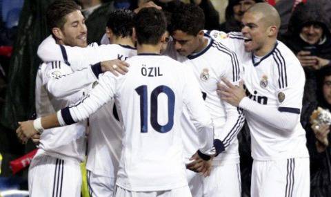 Реал се справи с Райо, Рамос с червен картон