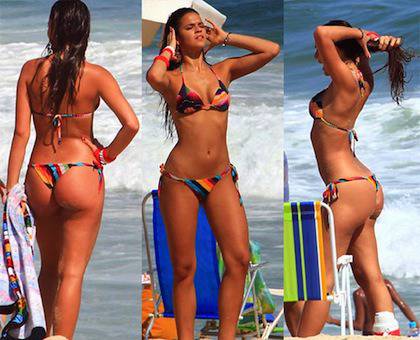 Гаджето на Неймар с най-секси дупе на карнавала в Рио