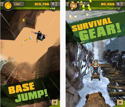 Survival Run – динамично приключение за iPhone с Беър Грилс