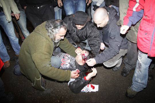 Кърваво меле в центъра на София