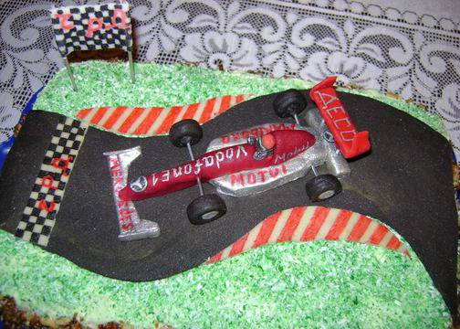 Бутикова торта „картинг“